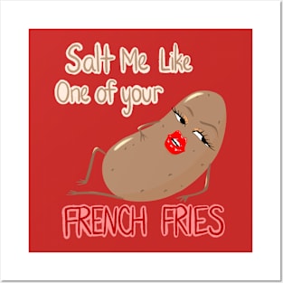 Sassy Potato French Fries Posters and Art